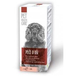 Péče o uši pro psy a kočky 100ml PHC