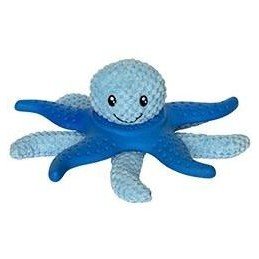 Hračka pes OCTOPUS & STARFISH plyš,TPR modr.27cm Kiwi