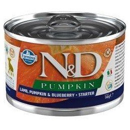 N&D DOG PUMPKIN Starter Lamb & Blueberry Mini 140g
