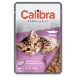 Calibra Cat  kapsa Premium Kitten Salmon 100g