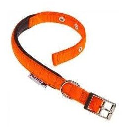 Obojek nylon DAYTONA C 53cmx25mm oranžový FP 1ks