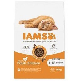 Iams Cat Kitten Chicken 10kg