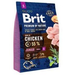 Brit Premium Dog by Nature Junior S 3kg