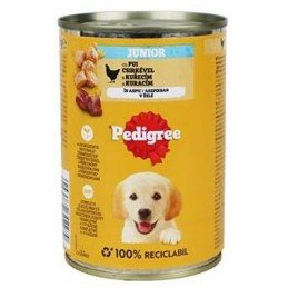 Pedigree konzerva Junior kuřecí v želé 400g
