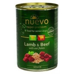 Nuevo pes senior jehněčí s ovesnými vl. konz. 400g