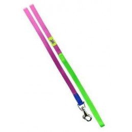 Vodítko nylon CLUB G 10mmx120cm fialovo-zelené FP 1ks