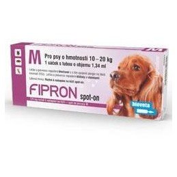 Fipron 134mg Spot-On Dog M sol 1x1,34ml