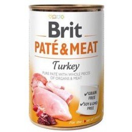 Brit Dog konz Paté & Meat Turkey 400g