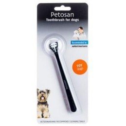 Petosan zubní kartáček dvouhlavý pro psy Toy Dog