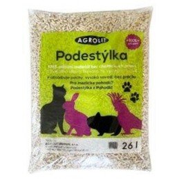 Podestýlka Agrolit dřevěná lisovaná 26 litrů