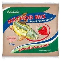 Method mix pro ryby jahoda - konopí 2kg
