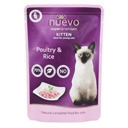 Nuevo kotě kapsa drůbeží s rýží 85g