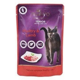 Nuevo kočka kapsa senior drůbeží a jehněčí s rýží 85g
