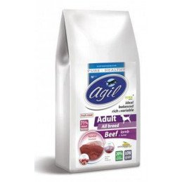 Agil Adult All Breed Low Grain Beef,Lamb,Tuna  10kg