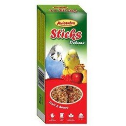 Avicentra tyčinky andulka - ovoce+med 2ks
