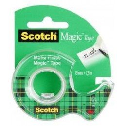 Lepící páska průhledná v zásobníku 19x7,5 Scotch