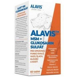 Alavis MSM+Glukosamin sulfát pro psy 60tbl