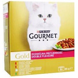Gourmet Gold Mltp konz. kočka kousky duš.a gril.8x85g