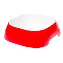 Miska plast GLAM LARGE 1,2l červená FP