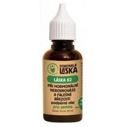 LÁSKA 62 Při hormonální nerovnováze 30ml
