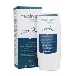 Medivet 100ml šampon proti šupin.a svědění kůže zvířat