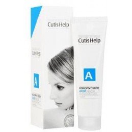 CutisHelp konopný krém noční při akné 30ml