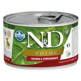 N&D DOG PRIME Puppy Chicken & Pomegranate Mini 140g