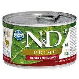 N&D DOG PRIME Adult Chicken & Pomegranate Mini 140g