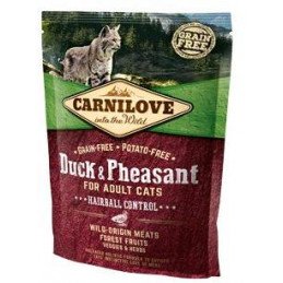 Carnilove Cat Duck&Pheasant Adult Hairball Contr 400g