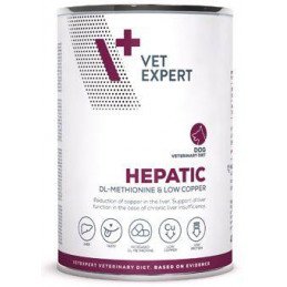 VetExpert VD 4T Hepatic Dog konzerva 400g