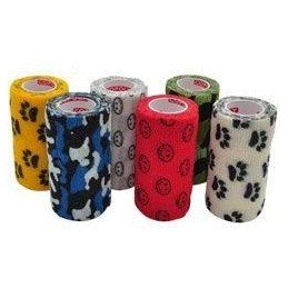 Obinadlo elast. CoPoly 10cm x 4,5m MIX POTISK 12ks