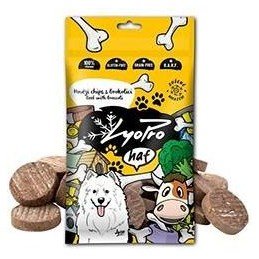 Lyopro DOG poch. mrazem sušený Hovězí chips s brok.50g