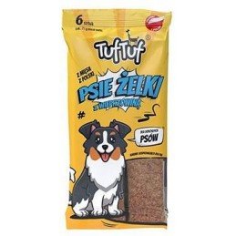Tuf Tuf Dog Želé proužky s vepřovým masem 6ks