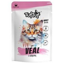 Tuf Tuf Cat Paštika s telecím masem kapsa 300g
