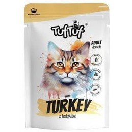 Tuf Tuf Cat Paštika s krůtím masem kapsa 300g