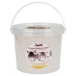 Apetit koupací písek pro činčily 4kg kbelík