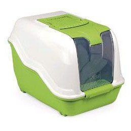 WC kočka NETTA kryté s filtrem zelená 53x39x40cm