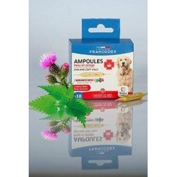 Francodex Skin and Coat ampulky pes, štěně 18x1ml