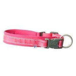 Obojek Hurtta Casual ECO rubínový 45-55cm