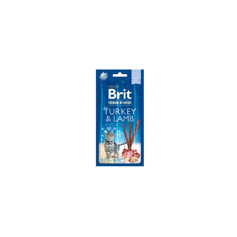 Brit Premium Cat by Nature Sticks Turkey&Lamb(3pcs)