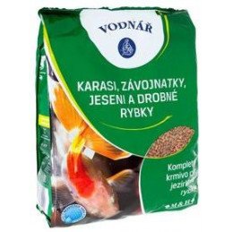Krmivo pro ryby KARASI, ZÁVOJ,JESENI a malé rybk 4kg