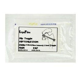 VI Sutura Hip Toggle 2,5mm,250lb LigaFiba,Ormrod-steri