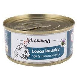 All Animals CAT losos kousky 100g