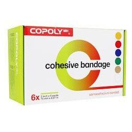 Obinadlo elast. CoPoly 7,5cm x 4,5m MIX  6ks