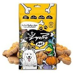 Lyopro DOG poch. mrazem sušené Kachní tlapky s dýní50g