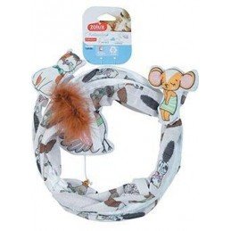 Hračka kočka CHATOUILLE Tunel otevřený 70cm Zolux