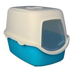 WC kočka kryté domek VICO 40x40x56 TR modro/bílá
