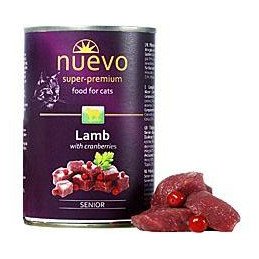 Nuevo kočka Senior Jehněčí s brusinkami konz. 400g