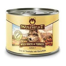 Wolfsblut Dog Adult Wild Duck&Turkey konz. 200g