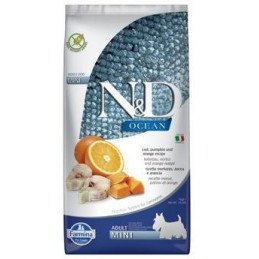 N&D OCEAN DOG Adult Mini Codfish&Pumpkin&Orange 7kg